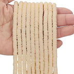 MIIIM 3600 PCS 10 Strands Polymer Clay Beads for Jewelry Making, Vinyl Heishi Beads 6mm for Surfer Bracelets Necklace Making (Cream) - color: XN04-Cream