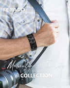 Feraco Copper Bracelet for Men 3X Strength,Magnetic Therapy Bracelet Copper Jewelry with Powerful 3800 Gauss Magnets - style: Arrowforge Pattern