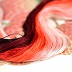 8 Skeins Mulberry Silk Floss Embroidery Thread Floss-Cross Stitch Threads China Silk Woven Jewelry Threads DIY Sewing Kits (02) - color: 02