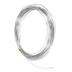 M METERXITY 21 Gauge Stainless Steel Craft Wire, 0.7mm 32.8 ft Bendable Floral Snare Wire for Jewelry Making/Sculpting/Armature Crafting/Floral Bonsai/DIY Crafts - size: 21 Gauge x 32.8 ft
