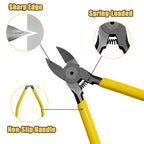 Wire's Cutting Diagonals Cutting Pliers - Flushes Cutter's, Small Cutterr Snips,Flushes Pliers, Wire's Cutterr for Crafting, Jewelry Making, Soft Copper Wire, Floral. ect. (6 inch) - size: 6 Inch
