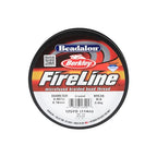 Beadalon FireLine Beading Thread by Berkley, 0.007", Break Strength 8 lb, Crystal, 125 yd - color: Crystal, style: 8 Lb / 125 Yd