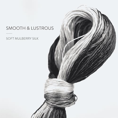 Mulberry Silk Floss Embroidery Thread Floss-Cross Stitch Threads China Silk Woven Jewelry Threads DIY Sewing Kits (116) - color: 116