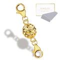 14K Gold Magnetic Necklace Clasps and Closures 925 Sterling Silver Magnetic Jewelry Clasps for Necklaces Bracelet Extender Double Lobster Clasp - color: E-14K Gold