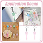 20Pcs Lollipops Resin Charms Colorful Heart Lollipop Charms Candy Dangle Pendants Lollipops Charm Pendant Bulk for Earrings Bracelets Necklaces Jewelry Making DIY Crafts Supplies - size: 64x24mm