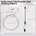 16 Pcs Snake Chain Charm Bracelet Adjustable Bangle Bracelets with Heart Lobster Clasp Extender Adjustable DIY Bracelet Chain for Women DIY Jewelry Making Supplies 7.87" - color: silver gold