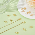 Beebeecraft 1 Box 50Pcs Lobster Claw Clasps 24K Gold Plated 304 Stainless Steel Trigger Snap Clasp for Bracelet Necklace Jewelry Making 15mm - size: 9mm