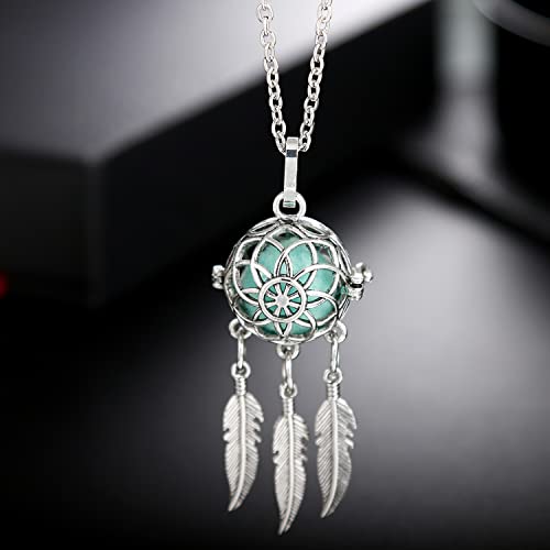 Mixed Pearl Cage Locket Pendants Set, Essential Oil Diffuser DIY Necklace Bracelet Jewelry Making Craft, Bulk Beads Aromatherapy Diffuser Charms Gifts for Women Girls - color: Mixed 10pcs Diffusers