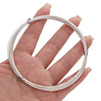 BEADIA Silver Plated Wire 0.4mm 10 Meters Bead Cord for Bracelet Necklace Charm Beading Jewelry Making Findings - size: 0.4mm, style: Silver
