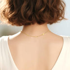 3 Pcs Necklace Extenders for Women 14K Gold Plated Necklace Extender Chain Extenders for Necklaces Anklet Bracelet Extender with Lobster Clasp Necklace Extension for Jewelry Making (1 2 3 Inch) - color: Gold