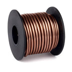 Aluminum Craft Wire, 32.8 Feet 3.0 mm/ 8 Gauge Brown Bendable Soft Metal Aluminum Wire Roll Bulk for DIY Crafts Sculpting Jewelry Making - color: Brown, size: 8 Gauge