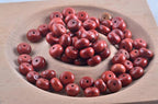 Rondelle Beads Natural Stone Beads for Jewelry Making 5x8mm 1 Strand 15.5inch Lentil Spacer Beads Rondelle Gemstone Beads Semi-Precious Stone Beads for Bracelet Necklace Crafts Red Jasper Beads - color: Red Jasper Beads
