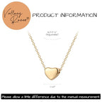 Valloey Rover Gold Necklace for Women 14K Gold Plated Circle Cubic Zirconia Pendant Necklace Dainty Twist Rope Chain Necklace Simple Jewelry Gift for Women - style: Gold-Heart
