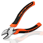 6" Diagonal Cutting Pliers, Heavy Duty Side Cutters, Wire Cutters For Electrical Appliance Repair, Cable, Electronic Production, Industrial Work, Fine Cutting, Model Making Comfort Grip
