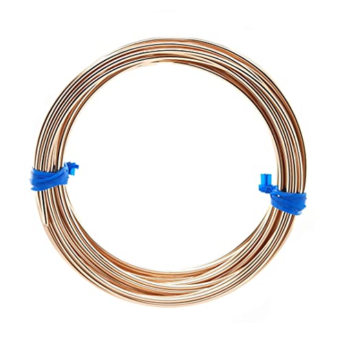20 Gauge, 14/20 Yellow Gold Filled Wire (Round) Dead Soft 14K Gold Filled Made in USA - 10FT by CRAFT WIRE - size: 20 Gauge, style: 10 Feet