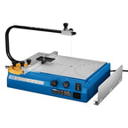 Hot Wire Foam Cutter, Foam Cutting Worktable with Elevated Extension Rail, Hot Wire Cutting Tool for EVA, Sponge, KT board, Insulation panels, Polystyrene Foam Various Thermoplastic Materials Blue - color: Blue