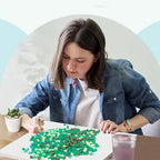 1100Pcs Pony Beads,Beads for Jewelry Making,Friendship Bracelet Bead,Craft Bead for Friendship Necklace Bracelets Making Hair - color: greens beads
