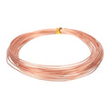 PATIKIL 99.9% Pure Copper Wire for Jewelry Making, 18 Gauge (1mm) Copper Craft Wire 24.6 Feet Beading Jewelry Making Supplies for Crafting Wreath Electroculture Gardening - size: 18 Gauge x 24.6 Feet