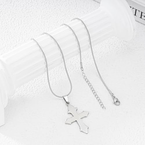 12 Pack Snake Chains Necklace Bulk Adjustable Stainless Steel Necklace Chain for DIY Jewelry Making - color: Silver 20 Inches