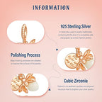 Mothers Day Birthday Number Love Family Friendship Graduation Auntie Grandma Dad Mom Charms for Pandora Bracelets Necklaces, Gifts Women, for Anniversary Valentines Christmas - style: You light uo my life Firefly 14K Rose Gold Plated