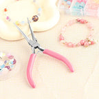 6-Inch Small Needle Nose Pliers for Jewelry Making Precision Extra Long Needle Nose Pliers Smooth Jaws Jewelry Pliers for Bending Wire and Small Object Gripping Jewelry Making Tools - style: Needle Nose Pliers