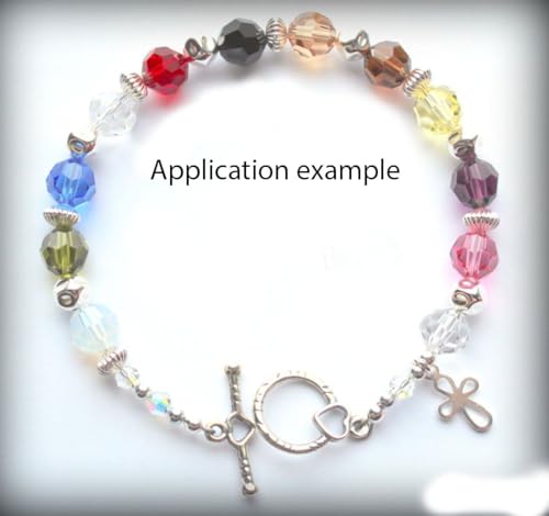 100pcs Adabele Austrian 4mm (0.16 Inch) Small Faceted Loose Round Crystal Beads Khaki Green Compatible with 5000 Swarovski Crystals Preciosa SS2R-419 - color: Khaki Green, size: 4mm Small (100pcs)