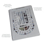 The Beadsmith Bead Board, Grey Flocked, 28” U-Shaped Channel, 8.5 x 12 inches, Design Boards for Creating Bracelets, Necklaces and Other Jewelry - size: 28" - 1 Channel