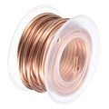 uxcell Soft Copper Wire (10 Gauge, 11.5 FT), 99.9% Pure Bare Copper Wire 2.5mm Solid Craft Wire for DIY Crafting Gardening Decoration (3.5Meter) - size: 10 Gauge x 11.5 FT