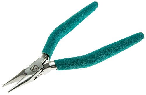 EURO TOOL (PLR-1234) Classic Wubbers Chain Nose Pliers - color: Turquoise, size: Chain Nose