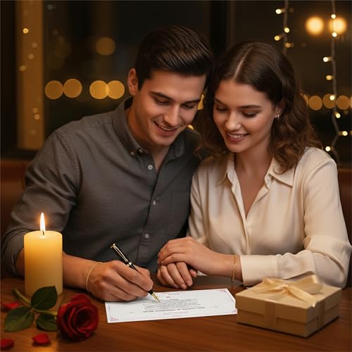 Mother’s Day Gift – Permanent Bracelet Kit with Love Vow Card, 316L Stainless Steel Chain & 925 Silver Heart Clasp, Handcrafted, Ideal for Anniversary & Romantic Date Night - color: Silver + Black