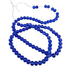 DandS ltd Crackle Lampwork Glass Beads for Jewelry Making, Blue, Vibrant DIY Bracelets, Necklaces, Earrings, Beading Supplies & Craft Kits for Handmade Jewelry, 80pcs 0.39 inch (10mm), #J283-10 - color: Blue