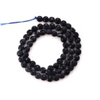 6mm Faceted Natural Bluesand Stone Beads Coin Disc Gemstone Spacer Beads for Jewelry Making DIY Bracelet Necklace - color: Bluesand