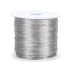 26 Gauge Stainless Steel Wire Jewelry Wire Resistant Copper Beading Wires for Jewelry Making Bailing and Craft Anklet Bracelet Weaving DIY Handmade Projects 0.4mm X 100m