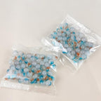 100 Pack 8mm Glass Beads for Jewelry Making, Graduated Color Mix, Bulk DIY Craft Supplies - color: Color1