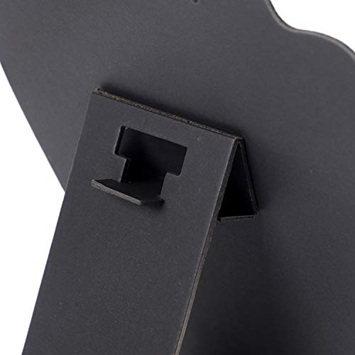KINJOEK 10 PCS Black Necklace Display Holder, Foldable Velvet Jewelry Easel Display Stand Tower Rack for Shows Business Home - size: 7.07× 8.15 Inch 10PCS