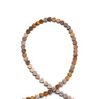 6mm Natural Tiger Eye Stone Beads Heart Shape Cute Fine Gems Spacer Beads Fit Jewelry Making DIY Exquisite Necklace Bracelet Accessory - color: Tiger Eye