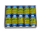 Goelx Silk Thread by Shade No for Jewelry, Tassel Making, Embroidery, Crafts, Shiny Soft Thread Spools - Blue - 187 - color: Blue - 187