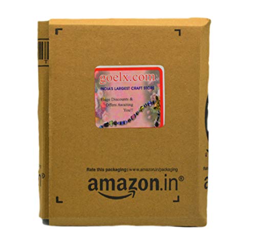 Goelx Silk Thread by Shade No for Jewelry, Tassel Making, Embroidery, Crafts, Shiny Soft Thread Spools - Orange - 61 D - color: Orange - 61 D