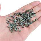 Beadia Natural African Turquoise Stone Tila Beads 5x2mm Rectangle 2-Hole Spacer Beads for DIY Bracelet Earring Making 15"/Strand - color: African Turquoise, size: 5x2mm
