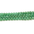 MJDCB Natural Stone Beads Green Aventurine Round Loose Beads for Jewelry Making DIY Bracelet Necklace (4mm) - color: Aventurine, size: 4mm