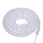 AD Beads Beautiful Natural Matte Gemstone Round Spacer Loose Beads 4-12mm (4mm, 03 Matte Clear Crystal) - color: 03 Matte Clear Crystal, size: 4mm