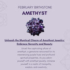 Dainty Gold Necklace for Women,Trendy 18k Gold Vermeil Sterling Silver Choker Necklace Thin Beaded Choker Necklaces Womens Simple Jewelry Gift for Valentines Day - color: February - Amethyst
