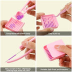 2.6mm Fuse Bead Single Needle Tweezer & Aligner Tray Kit - The Ultimate Set for Efficient Ironing Bead Sorting, Alignment, and Easy Pick-Up