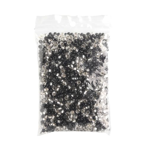 John Bead Czech Glass Seed Beads 6/0 (100g) New York Mix Beads for DIY Art Crafts Jewelry Bracelets Necklaces Earrings Making - color: New York Mix