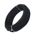 INSPIRELLE 15 Gauge 164 Feet Black Aluminum Craft Wire Bendable Metal Wire for Jewelry Craft Making - color: Black, size: 15 Gauge (1.5mm)