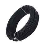 INSPIRELLE 15 Gauge 164 Feet Black Aluminum Craft Wire Bendable Metal Wire for Jewelry Craft Making - color: Black, size: 15 Gauge (1.5mm)