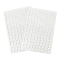 324 Pcs Clear Dewdrop Droplets Stickers Self-Adhesive Round Water Drops Embellishments Flatback Resin Round Craft Beads for DIY Scrapbooking Crafts Card Making Decor Accessories
