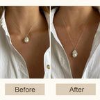 FAMARINE Gold Silver Necklace Extender Chains for Women - color: gold B
