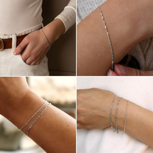 33 Feet Stainless Steel Singapore Chains Roll, 2mm 304 Stainless Steel Twisted Link Chain Bulk Spool for Jewelry Making DIY Craft - color: 2mm Stainless Steel