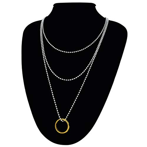 SUMERSHA 50 Pack Ball Chain Necklaces 30 inch Stainless Steel #3 2.4mm Bead Pull Chain - size: 30 inch Stainless Steel